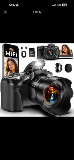 5K Digital Cameras for Photography!!NEW