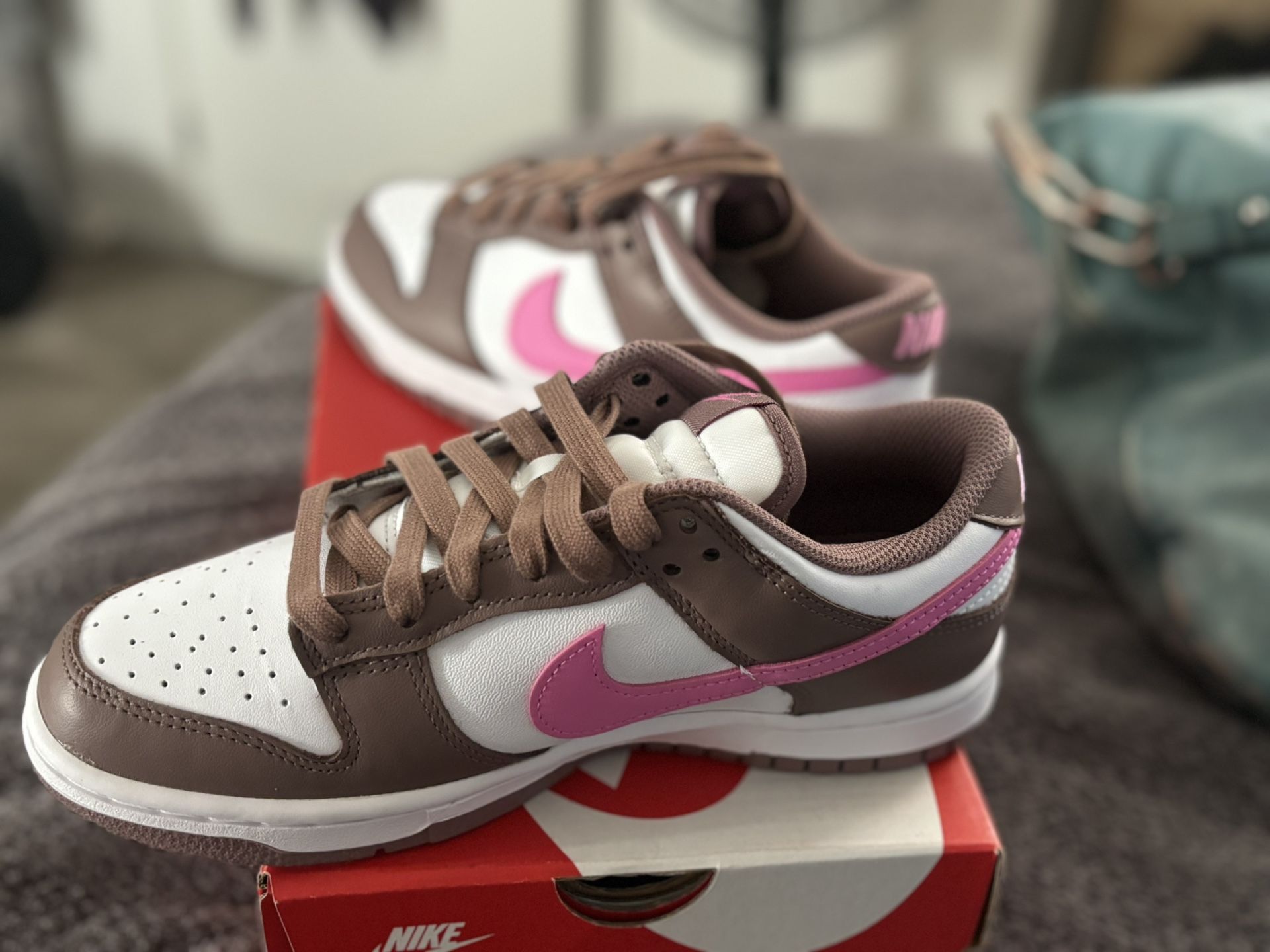 Wmns dunk low “Smokey Mauve playful pink” W7 (US M 5.5)