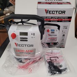 Vector 1400 Amp Jump Starter, Compressor,  USB and AC Power