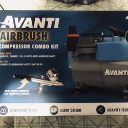 Avanti Airbrush Compressor Combo Kit 