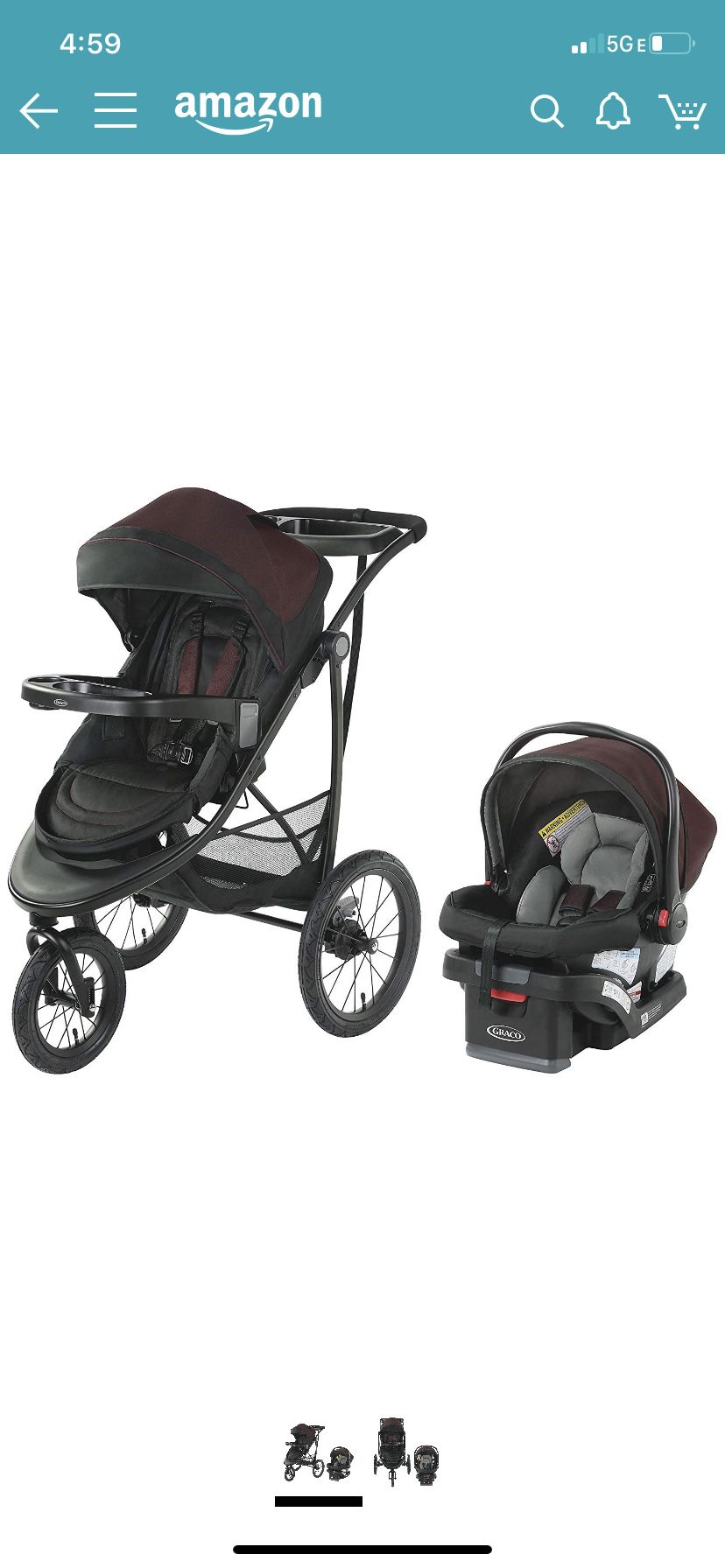 Graco Modes Jogger SE Travel System BRAND NEW STROLLER/CAR SEAT
