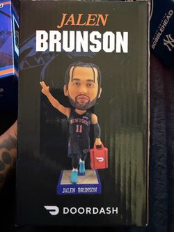 Jalen Brunson NY Knicks DoorDash Bobblehead