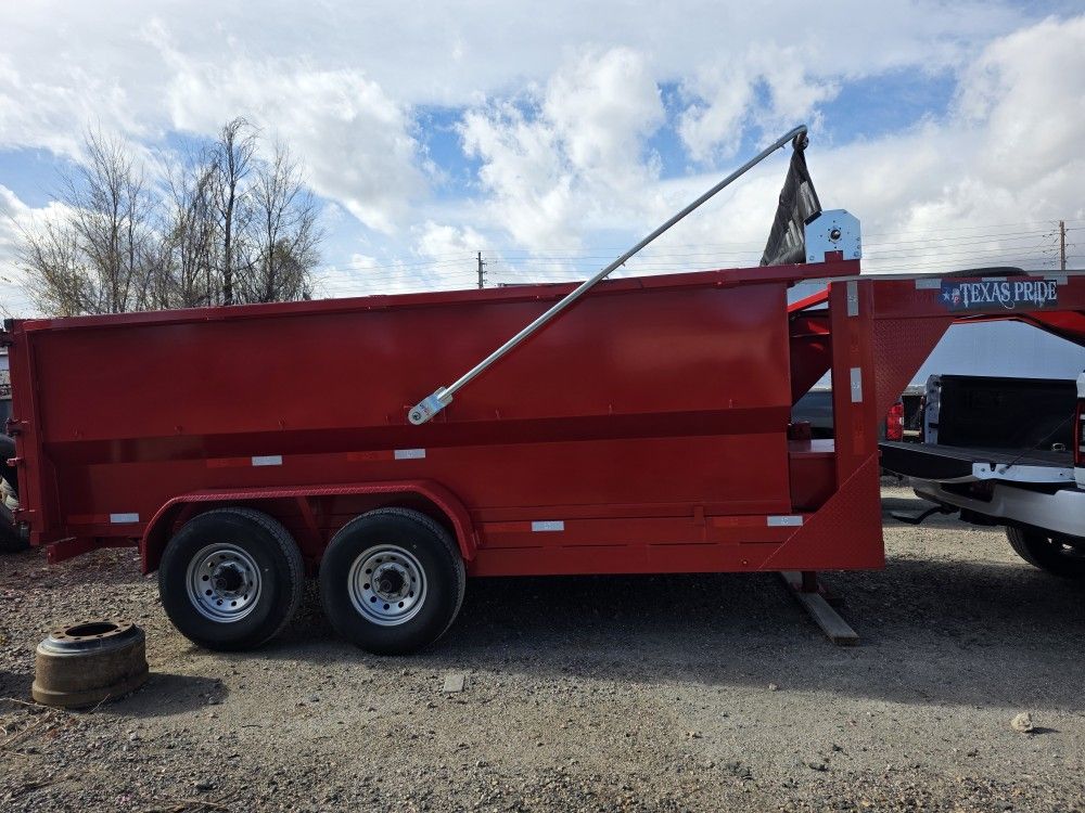 16k Dump Trailer 2025 Texas Pride