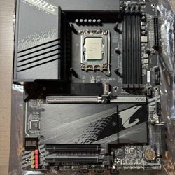 Gigabyte Aorus Z790 Elite AX/ i9-13900k motherboard cpu combo 