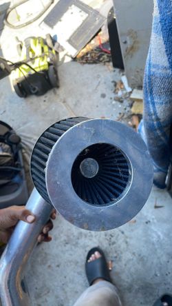 Air intake  pipe with filter