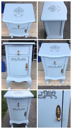 Vintage cabinet - Powder Blue