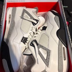 White Cement Jordan 4