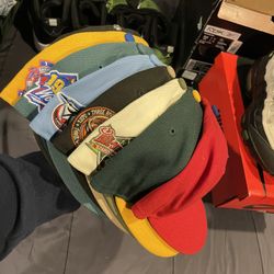 MLB Fitted Hats Sz 7 1/2 and 6 3/8