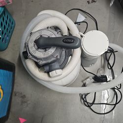 Intex Krystal Clear Sand Filter 2800 GPH Pump For Above Ground Pools 