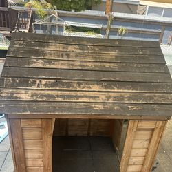 Wooden Outdoor Playhouse For Free 