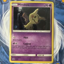 NM Holo Mimikyu SM99 - Black Star Promo