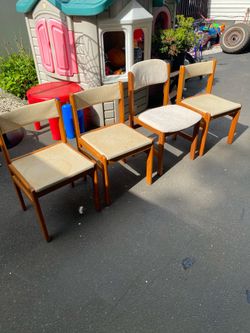 4 chairs