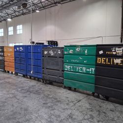 Rolling Bins For Laundry Organizing Warehouse 