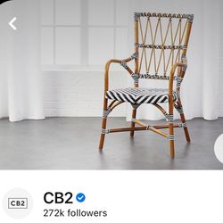 Cross Cafe 2 bistro chairs