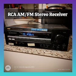RCA AM/FM Stereo Receiver