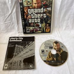 PS3 Grand Theft Auto IV