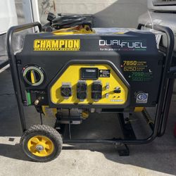 Dual Fuel Champion Generator 