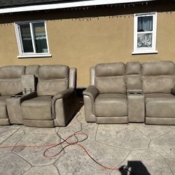 Recliners- Price For Both