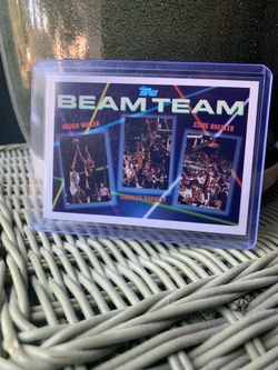 Topps Beam Team Basketball Card – Miller, Barkley, Drexler