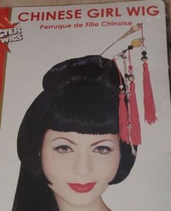 Geisha HALLOWEEN Costume Wig