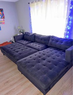Black couch