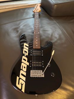 Rare Snap-on Tools Promotional Electric Guitar – Limited Edition Black