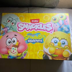 Snackles 5” Spongebob Squarepants Complete Set 2025 