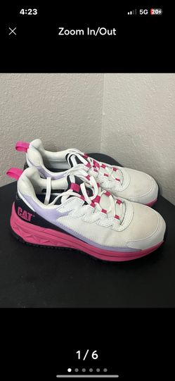 CAT Caterpillar Women's Streamline Runner Carbon Composite Toe Work Shoes size 5