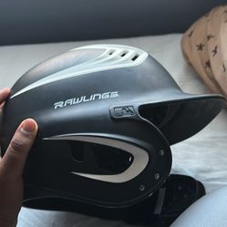 Rawlings Baseball helmet with jaw guard