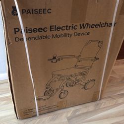 Paiseec Q3 Lightweight Electric Wheelchair With 2 Batteries