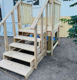 Escalera Con Porche