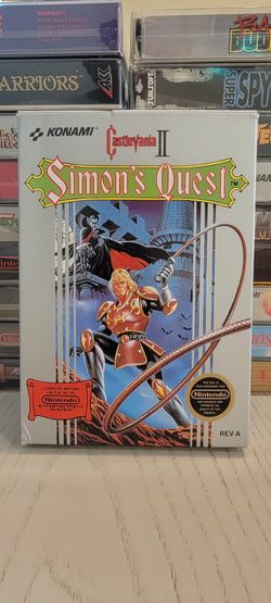 NES NINTENDO CASTLEVANIA 2 SIMON'S QUEST 