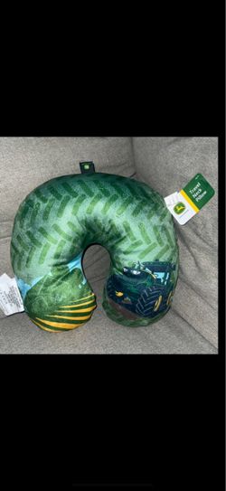 John Deere Travel Neck Pillow