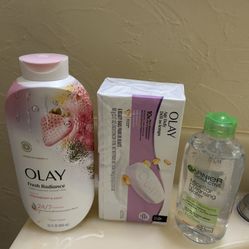 Jabón Y Body Wash Y Agua Desmaquillante
