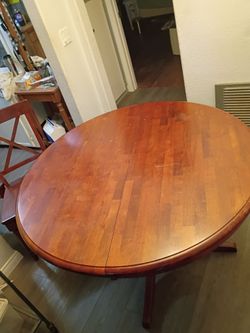 Solid 48in Kitchen Table