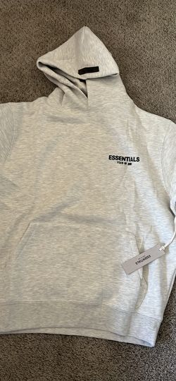 Essentials Light Oatmeal Hoodie