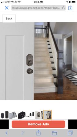 Amazon basic digital deadbolt