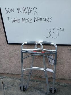 New Folding Walker with Wheels