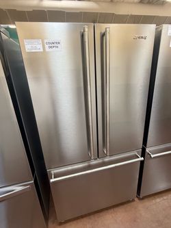 Smeg Counter Depth French Door Refrigerator