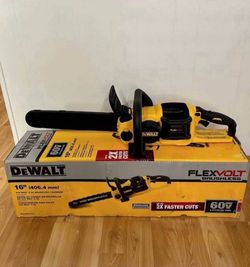 DEWALT FLEXVOLT 60V MAX 16in. Brushless Cordless Battery Powered Chainsaw (Tool Only)