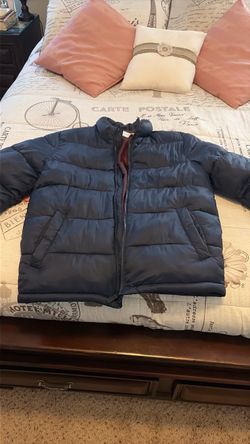 Navy Blue Puffer Jacket