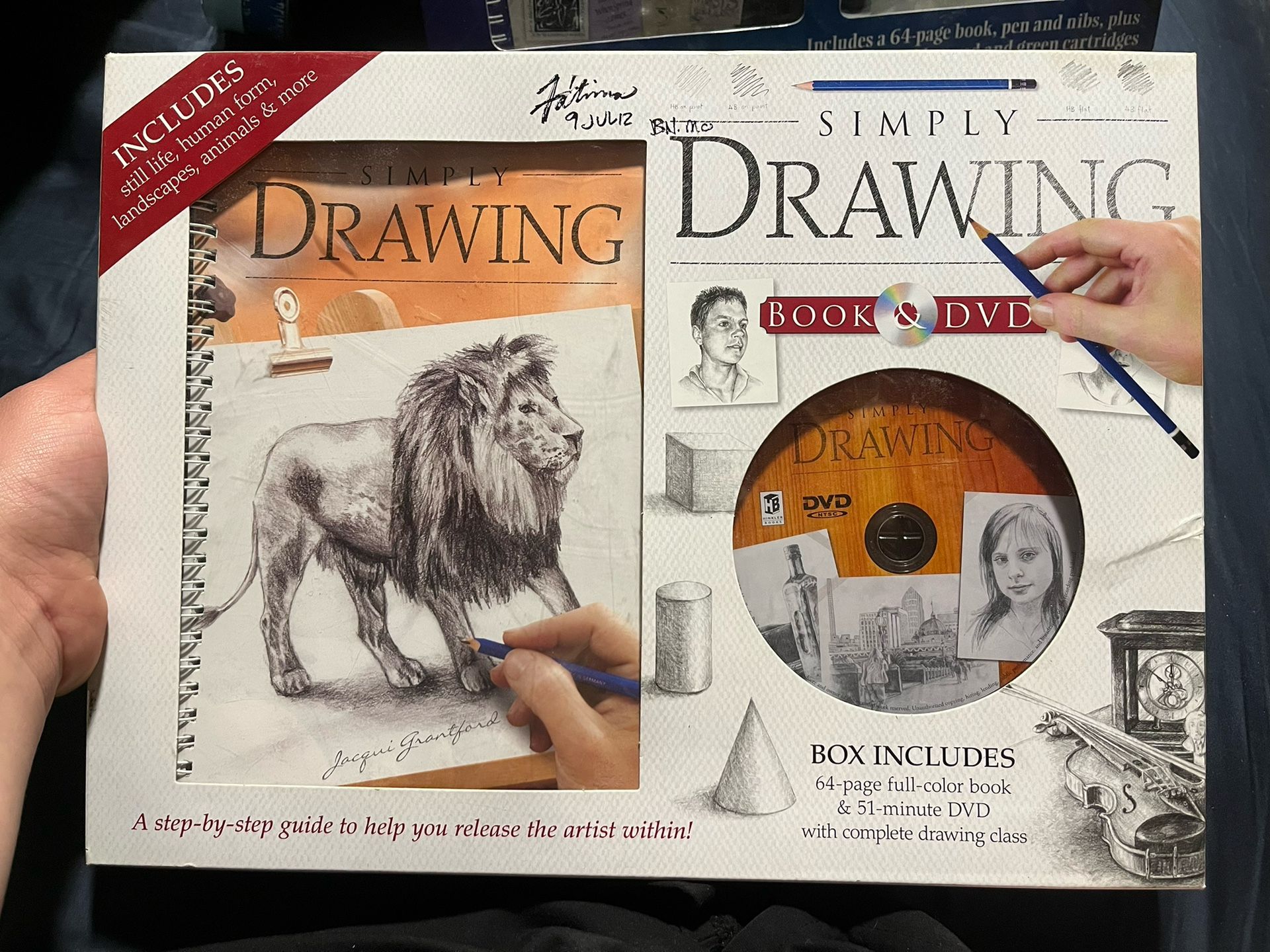 Simply Drawing Book And DVD