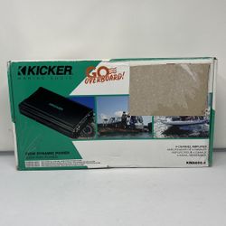 Kicker 48KMA600.4 KMA Series 4-channel marine amplifier — 75 watts RMS x 4