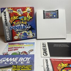 Pokémon Pinball: Ruby and Sapphire Nintendo Game Boy Advance 2003 GBA CIB