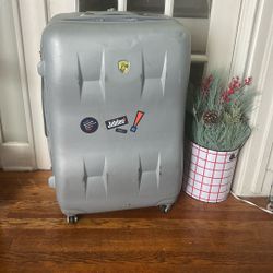 Big Gray Check-in Luggage 