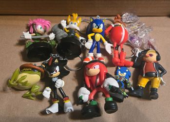 Sonic figures and collectibles