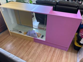 Retail merch display case