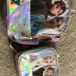 Frozen Backpack And Lunch Box