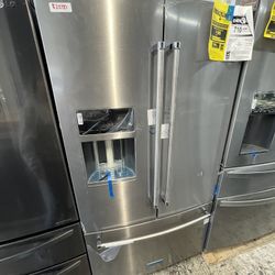 Kitchen Aid French Door In Stainless Steel New Open Box 