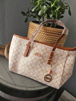 Coach Signature Tote Bag